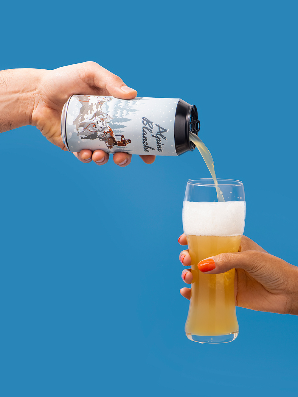 Alpine Blanche birra