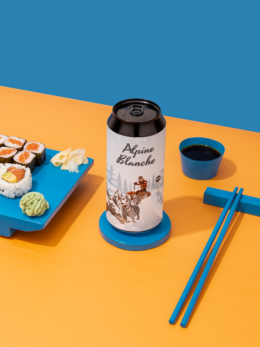 Alpine Blanche birra