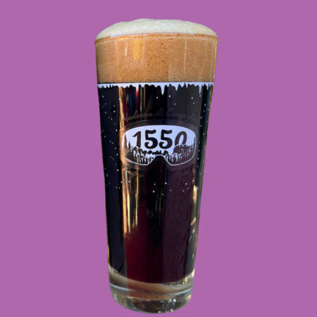 Bicchiere Grande con Fiocchi di Neve